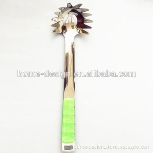 7pcs stainless steel kitchenware with colorful handle